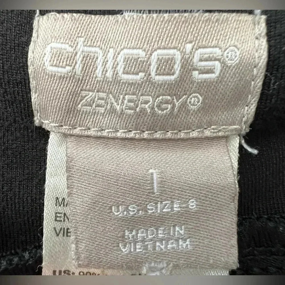 CHICO’S | women’s pull on pants. Size: 1 Chicos/US 8 - Picture 3 of 14